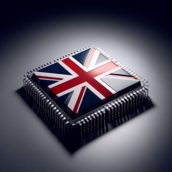 UK Flag Chip