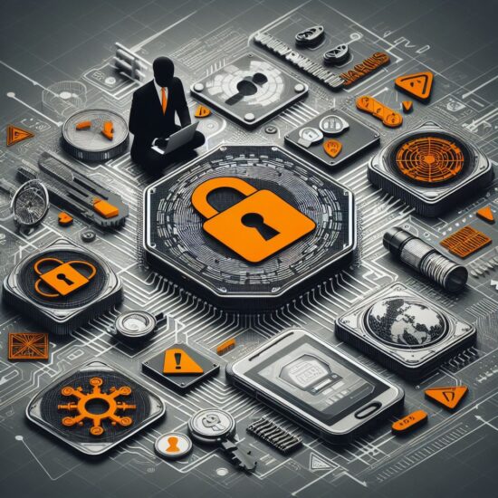Orange Lock Cybersecurity Cryptography BIC (2)