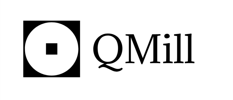 QMill Logo White