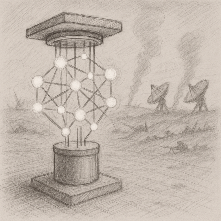 Military Quantum Computer Battlefield