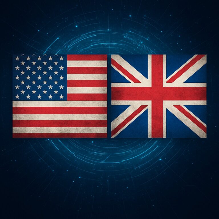 US v UK Flags