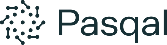 Pasqal quantum computing logo.